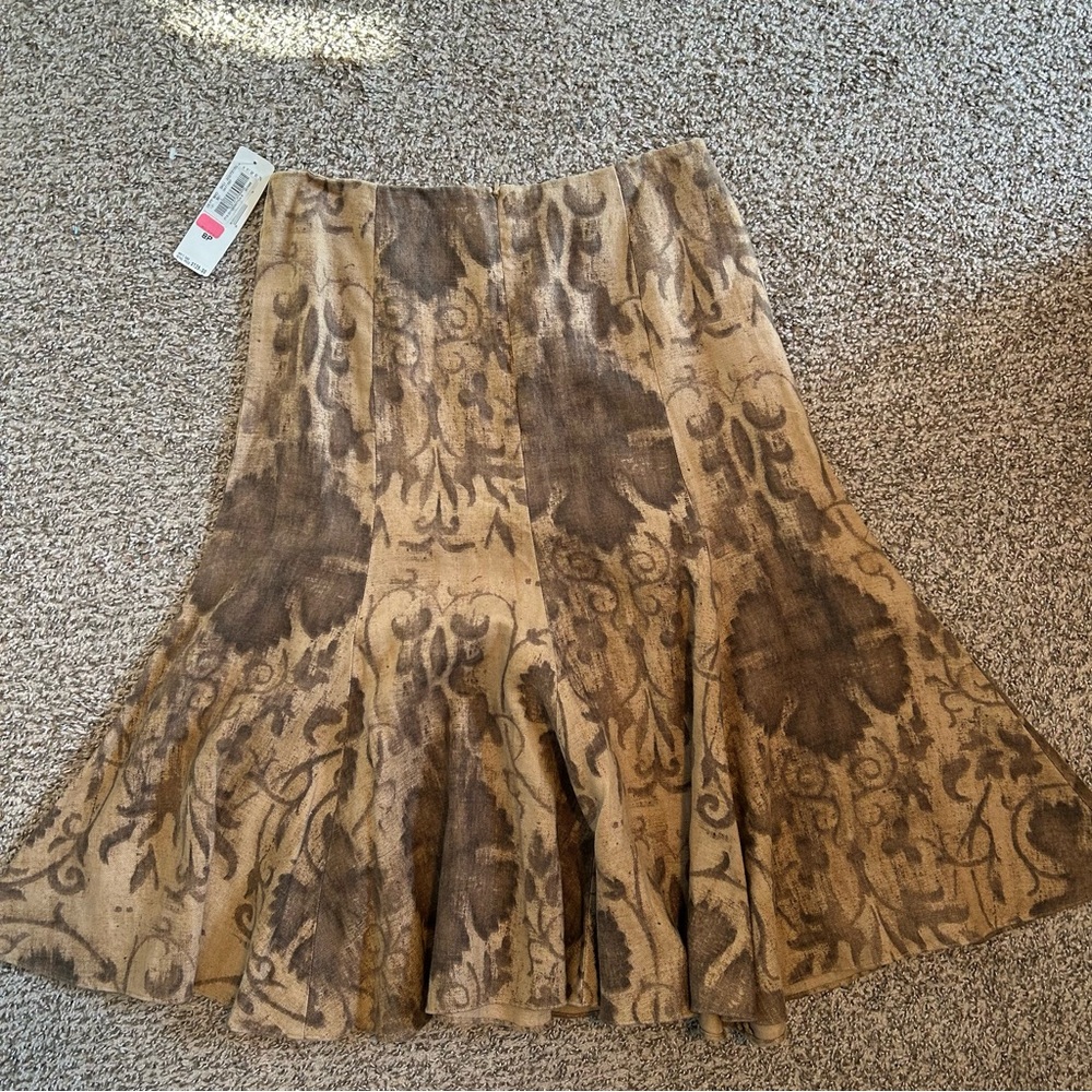 Ralph Lauren Brown A-Line Skirt